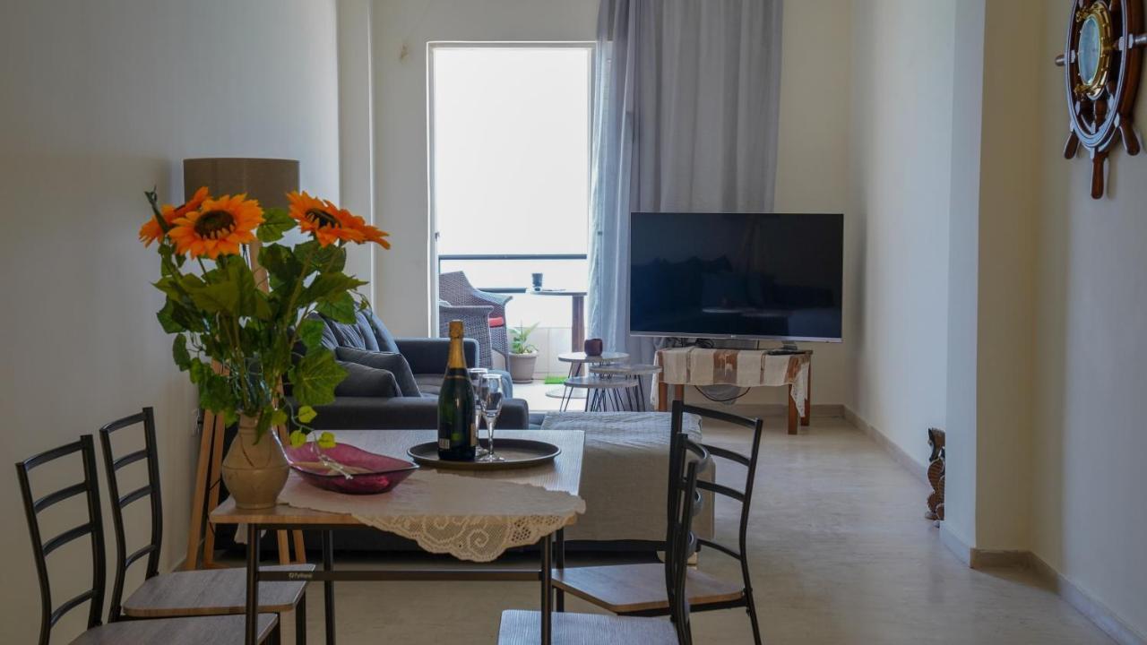 Km Beach View Apartment Chrissi Akti Chania Exterior foto