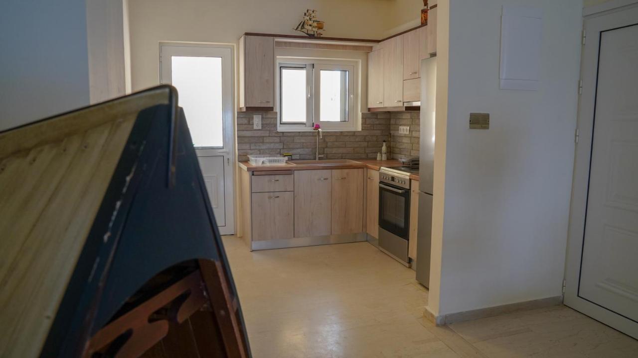 Km Beach View Apartment Chrissi Akti Chania Exterior foto
