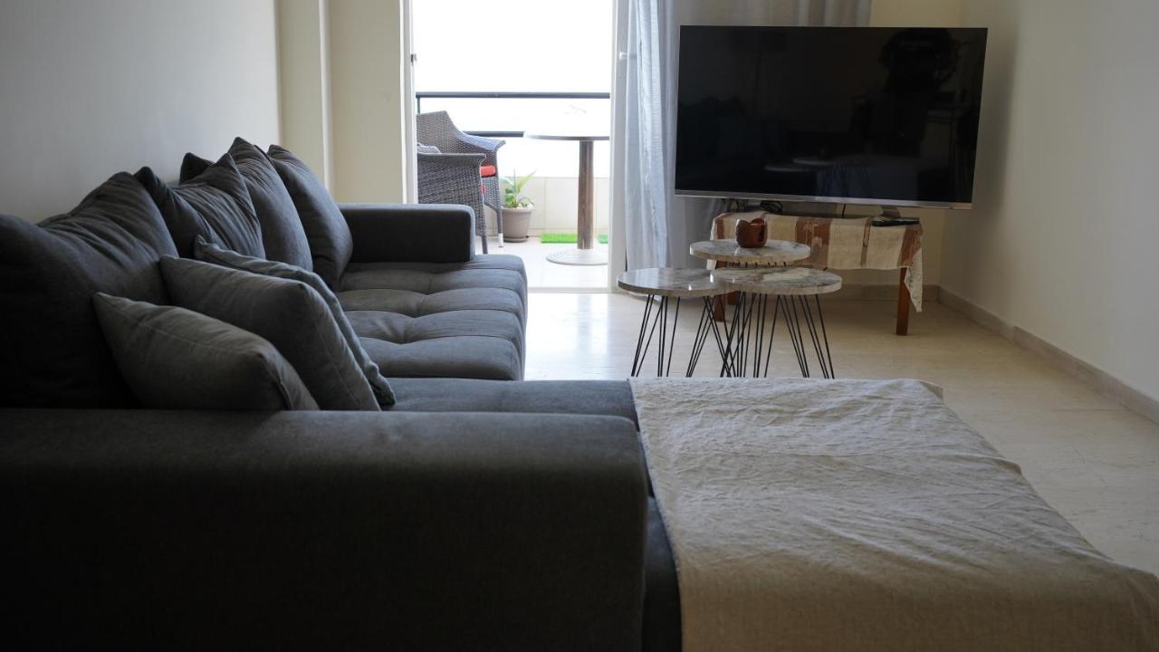 Km Beach View Apartment Chrissi Akti Chania Exterior foto