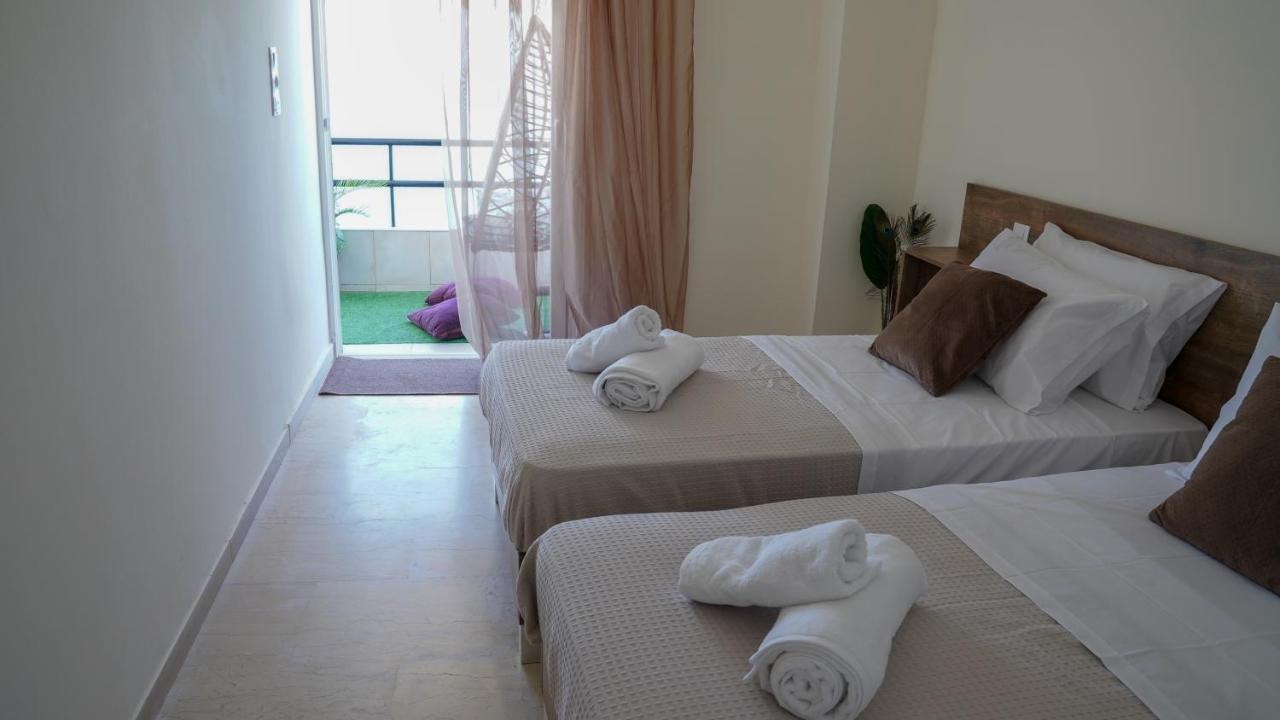 Km Beach View Apartment Chrissi Akti Chania Exterior foto
