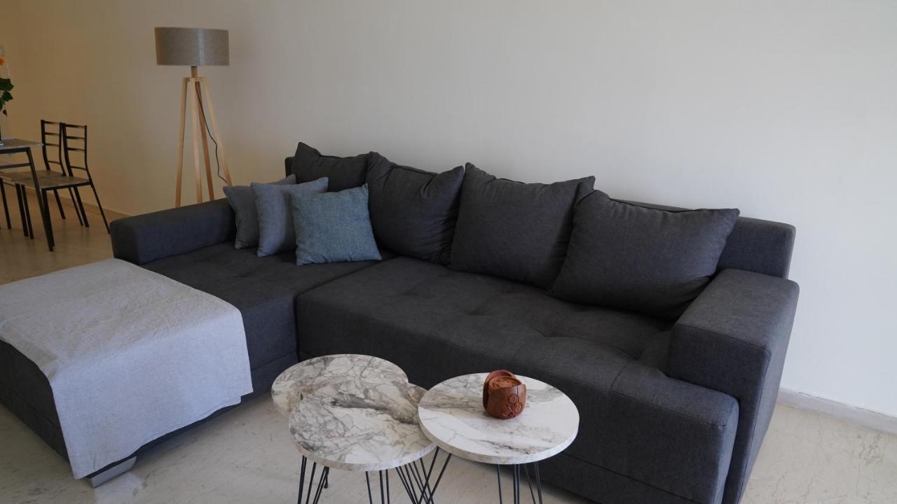 Km Beach View Apartment Chrissi Akti Chania Exterior foto